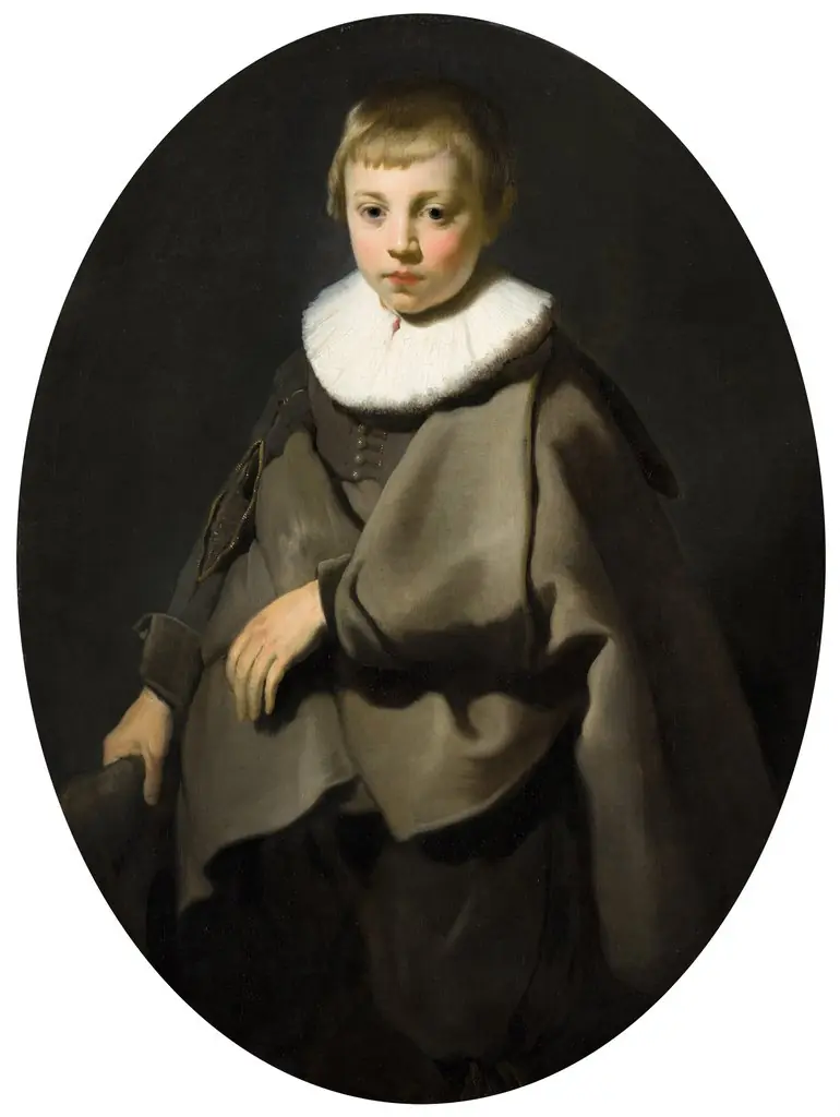Portrait of a Boy in Gray, by Jacob Adriaensz Backer