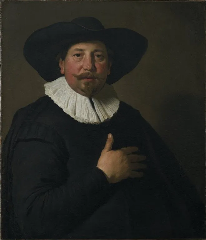 Portrait of a man, by Jacob Adriaensz Backer, oil, 1635