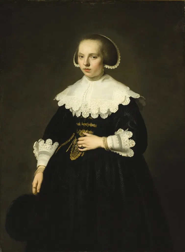 Portrait of a Young Woman, by Jacob Adriaensz Backer