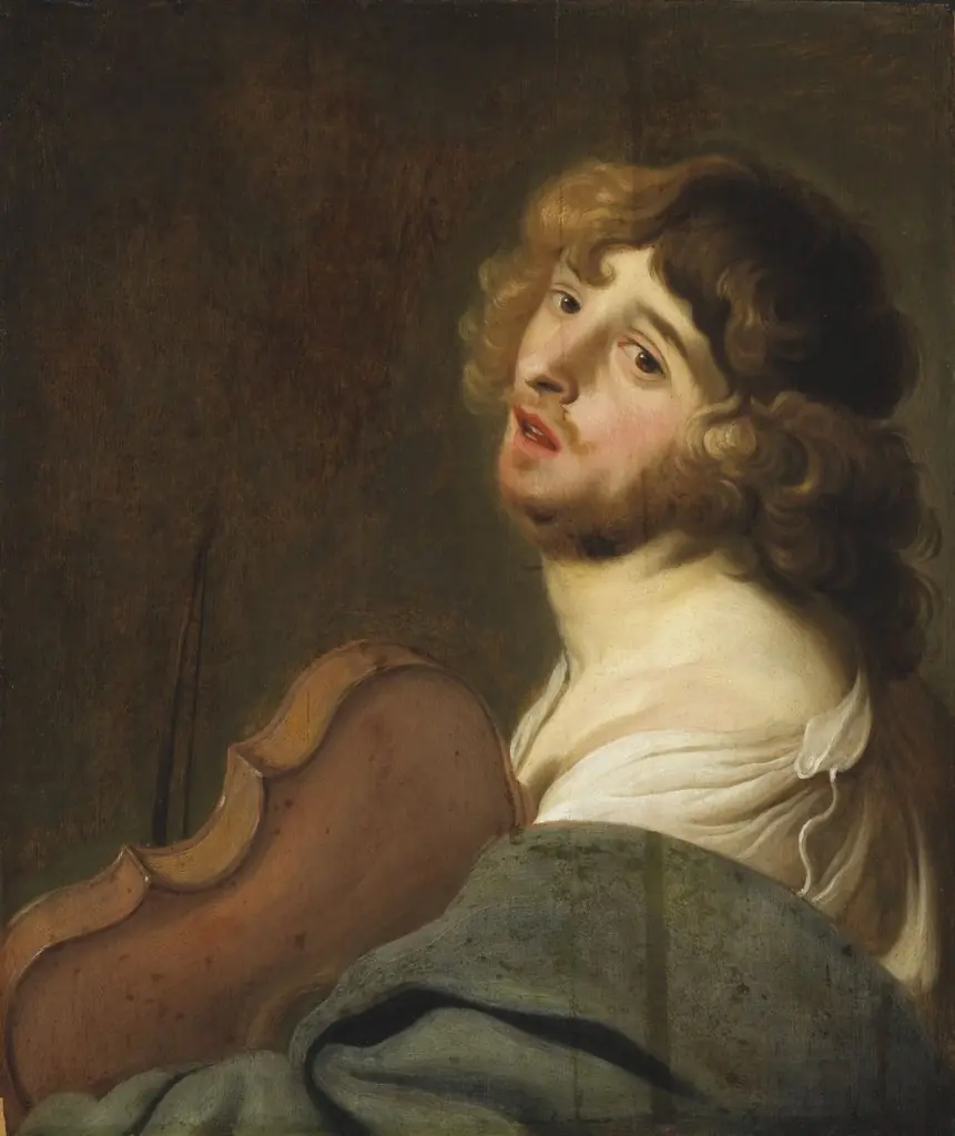 The Violinist (The Allegory of Hearing), by Jacob Adriaensz Backer