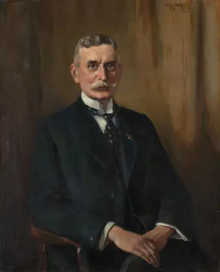 Jacob Christiaan Koningsberger (1867-1951). Chairman of the People's Council (1918-19)