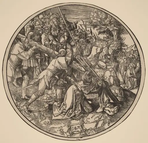 Christ Carrying the Cross, by Jacob Cornelisz van Oostsanen
