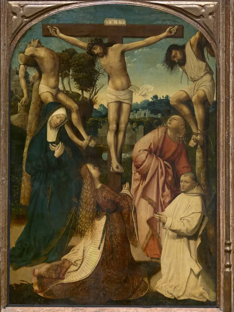 Crucifixion, by Jacob Cornelisz van Oostsanen