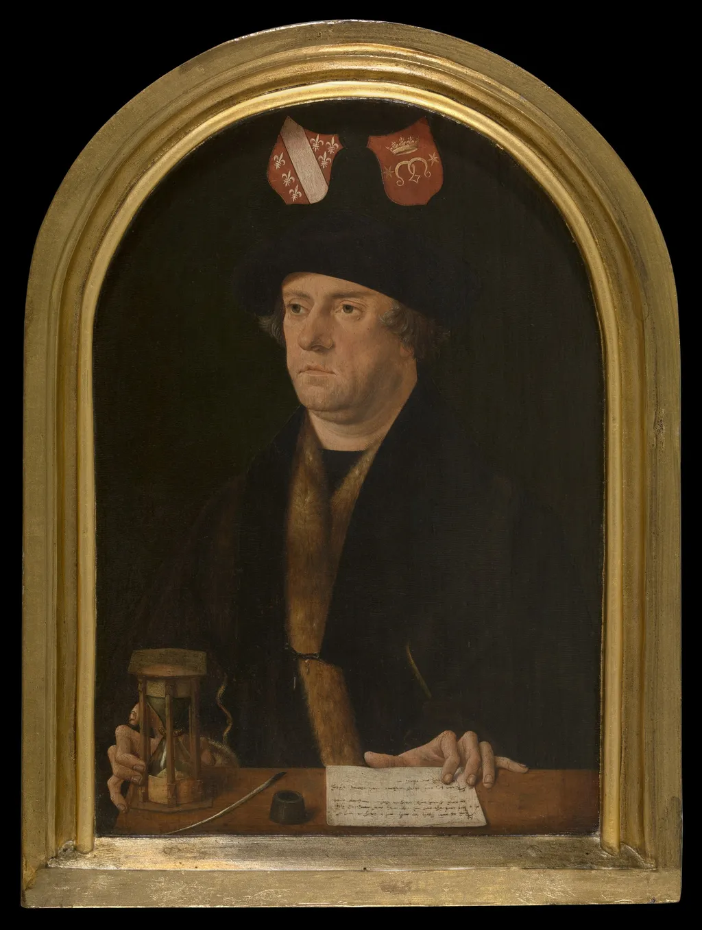 Portrait of a Man, by Jacob Cornelisz van Oostsanen, oil, 1514