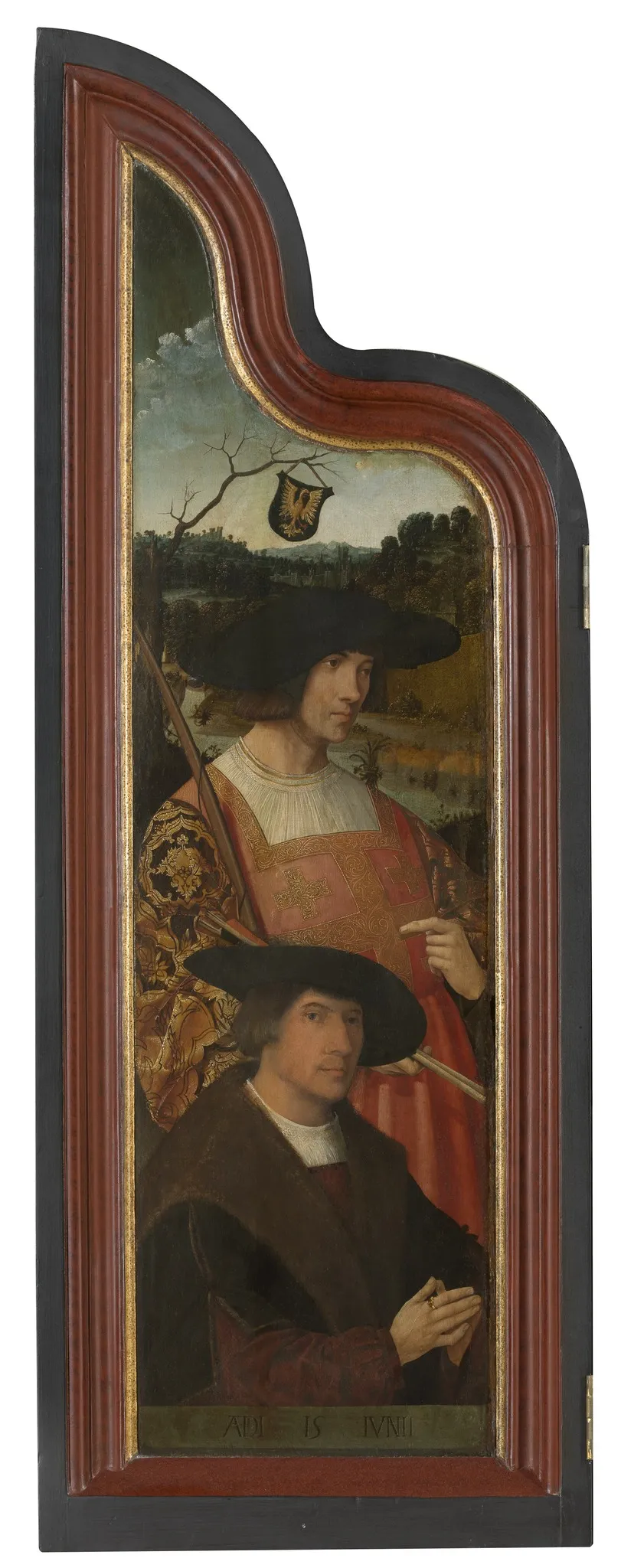 Portrait of Pompeius Occo, by Jacob Cornelisz van Oostsanen, oil, 1515
