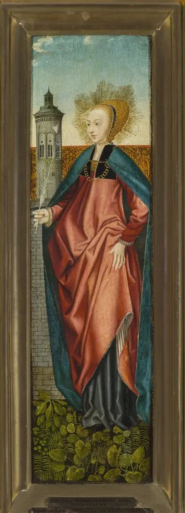 Saint Barbara, by Jacob Cornelisz van Oostsanen