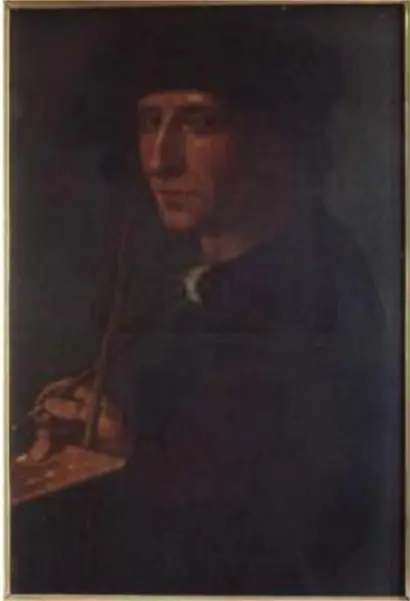 Self-portrait, by Jacob Cornelisz van Oostsanen