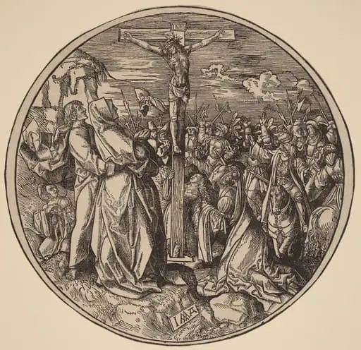 The Crucifixion, by Jacob Cornelisz van Oostsanen
