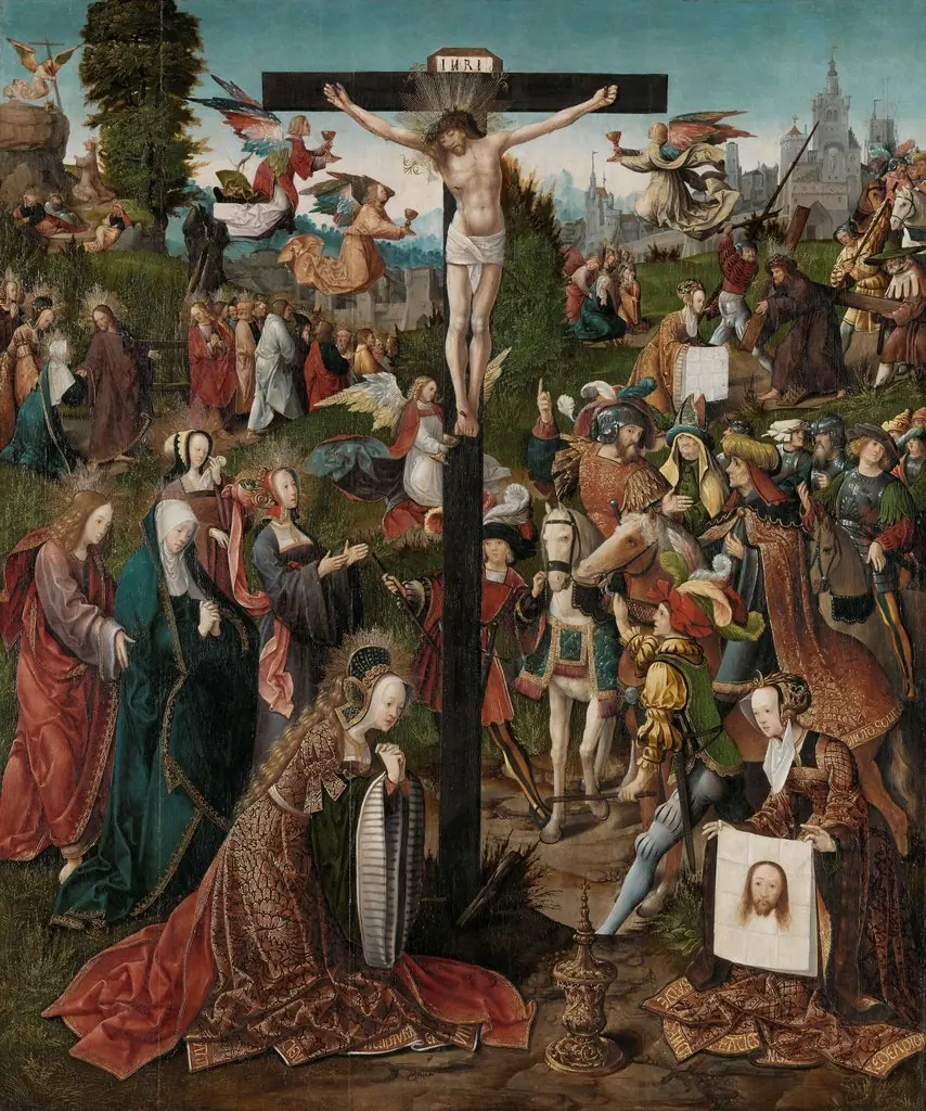 The Crucifixion, by Jacob Cornelisz van Oostsanen