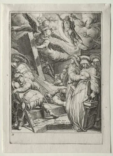 Passion Set: The Resurrection, by Jacob de Gheyn II