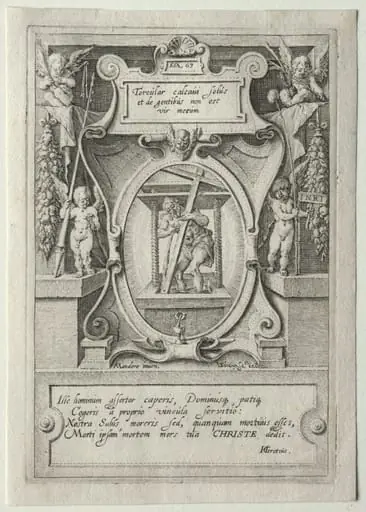 Passion Set: Title Page, by Jacob de Gheyn II