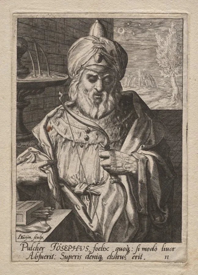 Plate 11: Joseph, by Jacob de Gheyn II, 1589