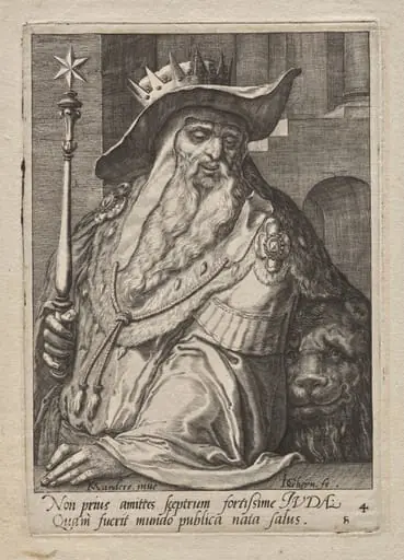 Plate 4: Judah, by Jacob de Gheyn II