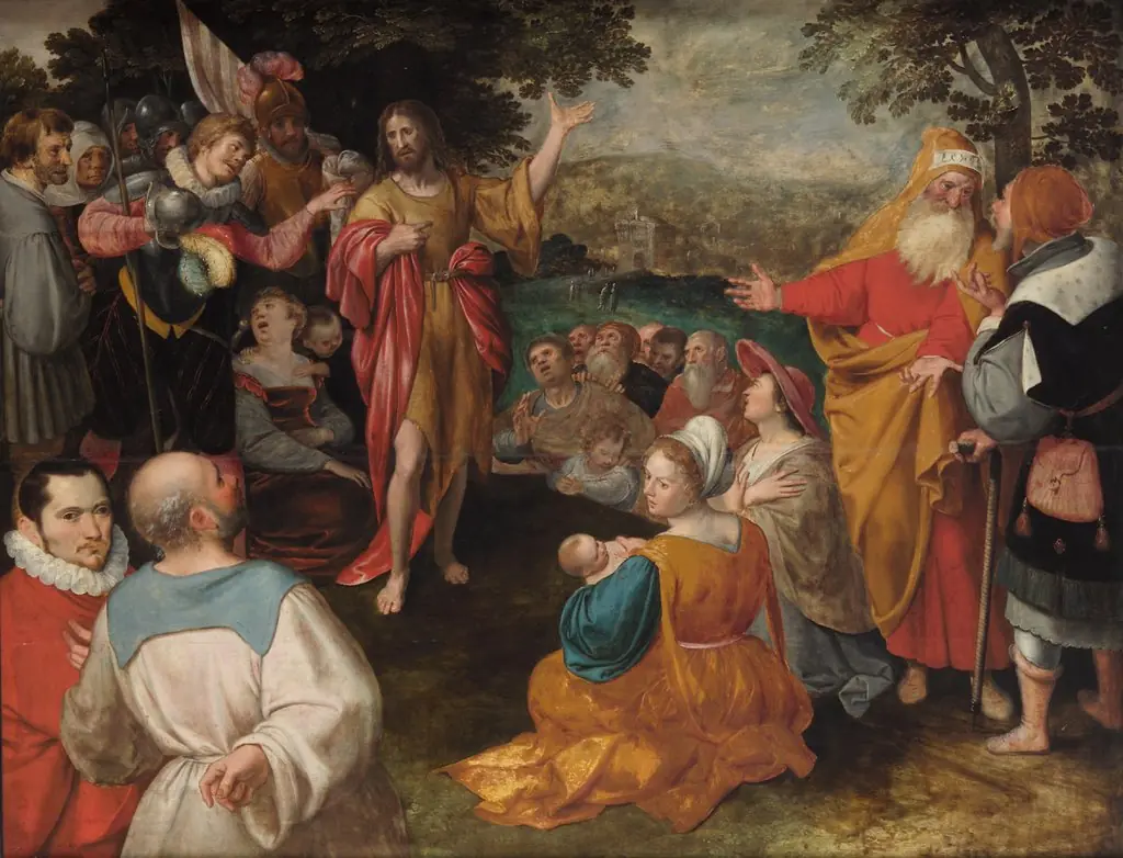 Predigt Johannes d. Täufers, by Jacob de Gheyn II
