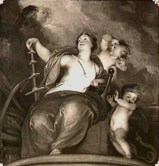 Allegory on shipping, by Jacob de Wit