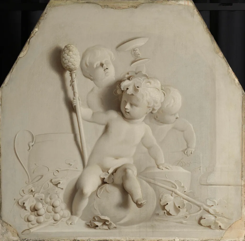 Autumn, by Jacob de Wit, oil, 1740