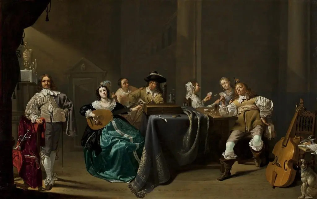 Card Players and Merrymakers