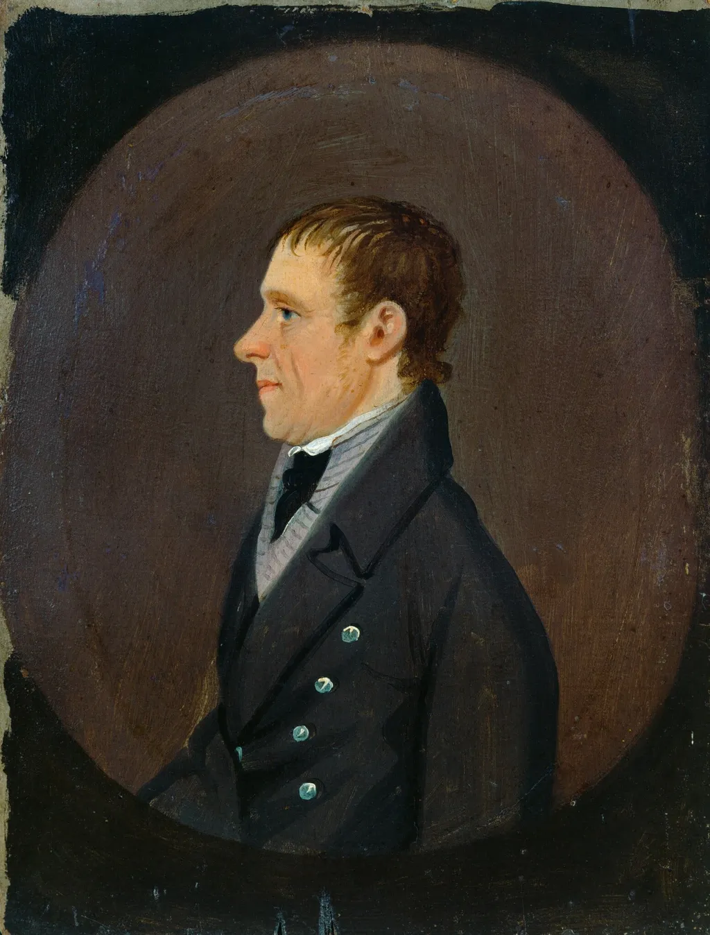 Jacob (?) Leman, by Jacob Eichholtz, oil, 1808