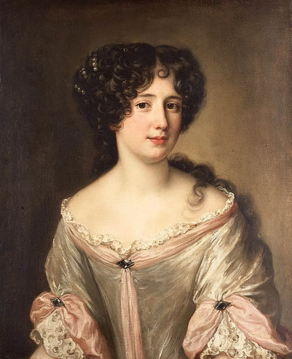Portrait of Maria Mancini Colonna (1639-1715), by Jacob Ferdinand Voet, oil, 1670