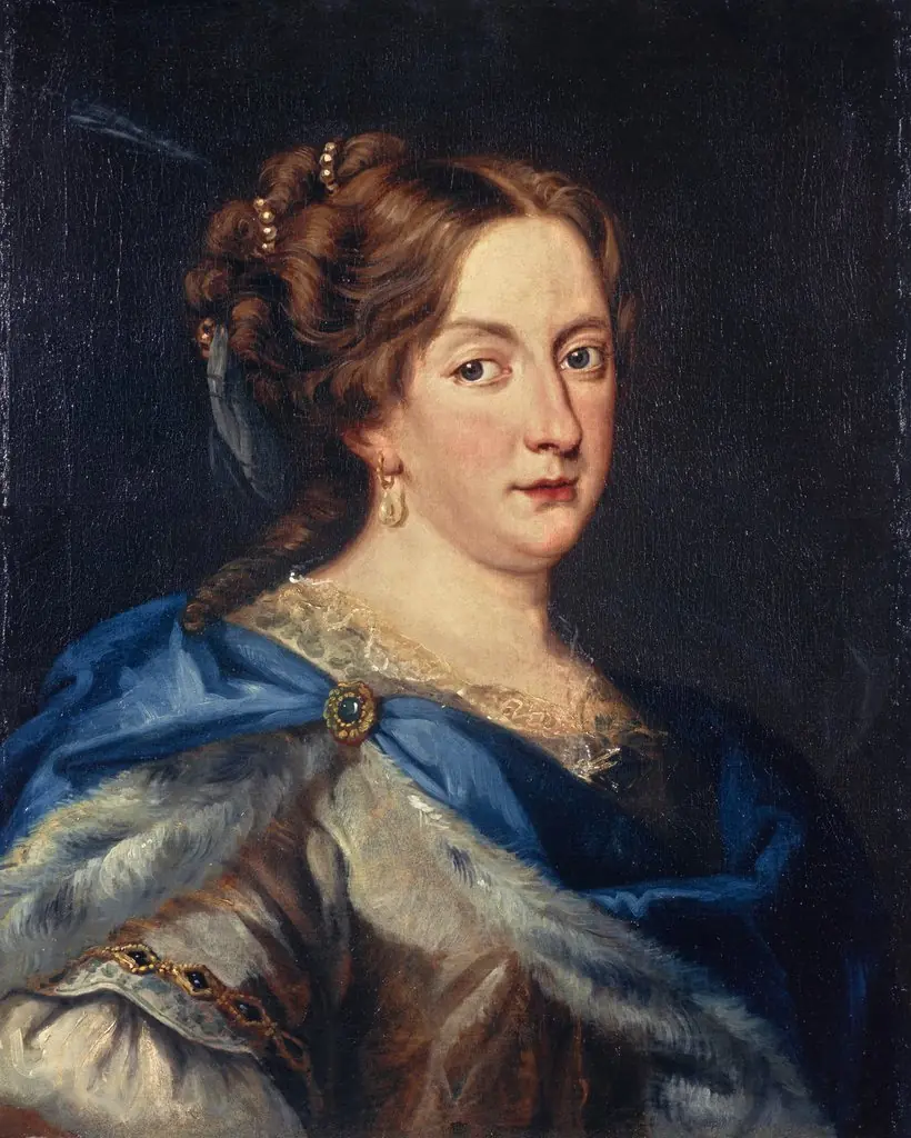 Queen Christina of Sweden (1626 - 1689), by Jacob Ferdinand Voet