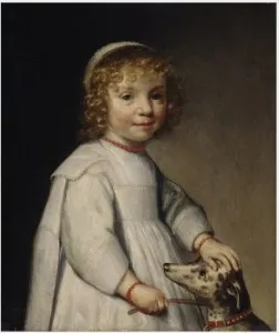 Portrait of a Child with a Dog, by Jacob Gerritsz Cuyp, unspecified, 1633