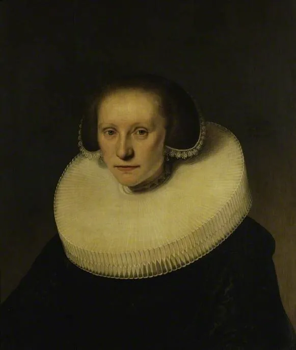 Portrait of a woman, by Jacob Gerritsz Cuyp, oil, 1636