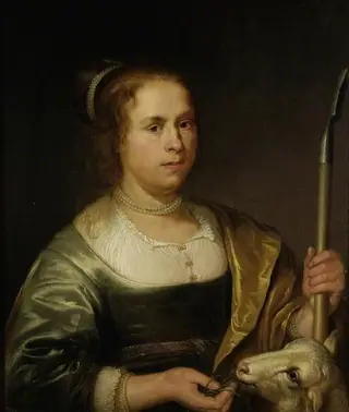 Portrait of young girl — Jacob Gerritsz Cuyp