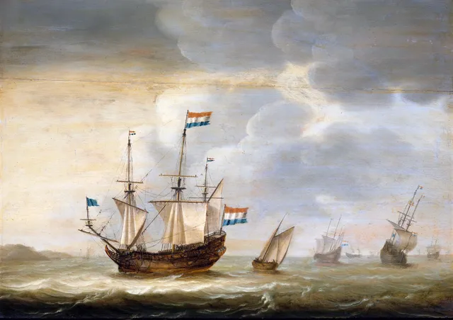 Ship off the Coast