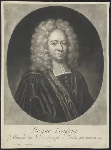 Portrait of Jaque Lenfant, minister in Berlin, by Jacob Gole
