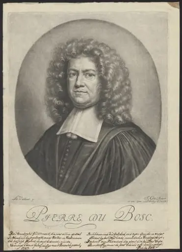 Portrait of Piere du Bosc, by Jacob Gole