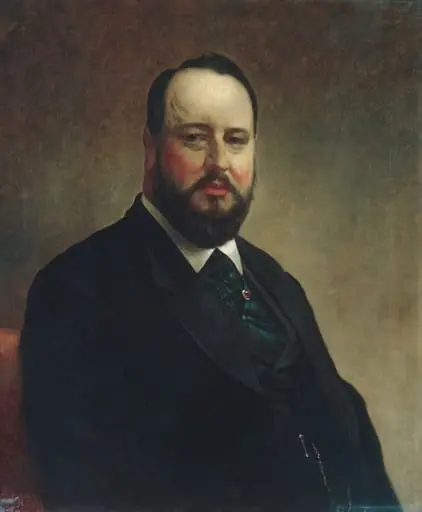 Joseph W. Drexel, by Jacob Hart Lazarus