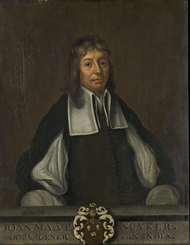 Portrait of Joan Maetsuyker (1606-78), Governor general (1653-78), by Jacob Jansz. Coeman