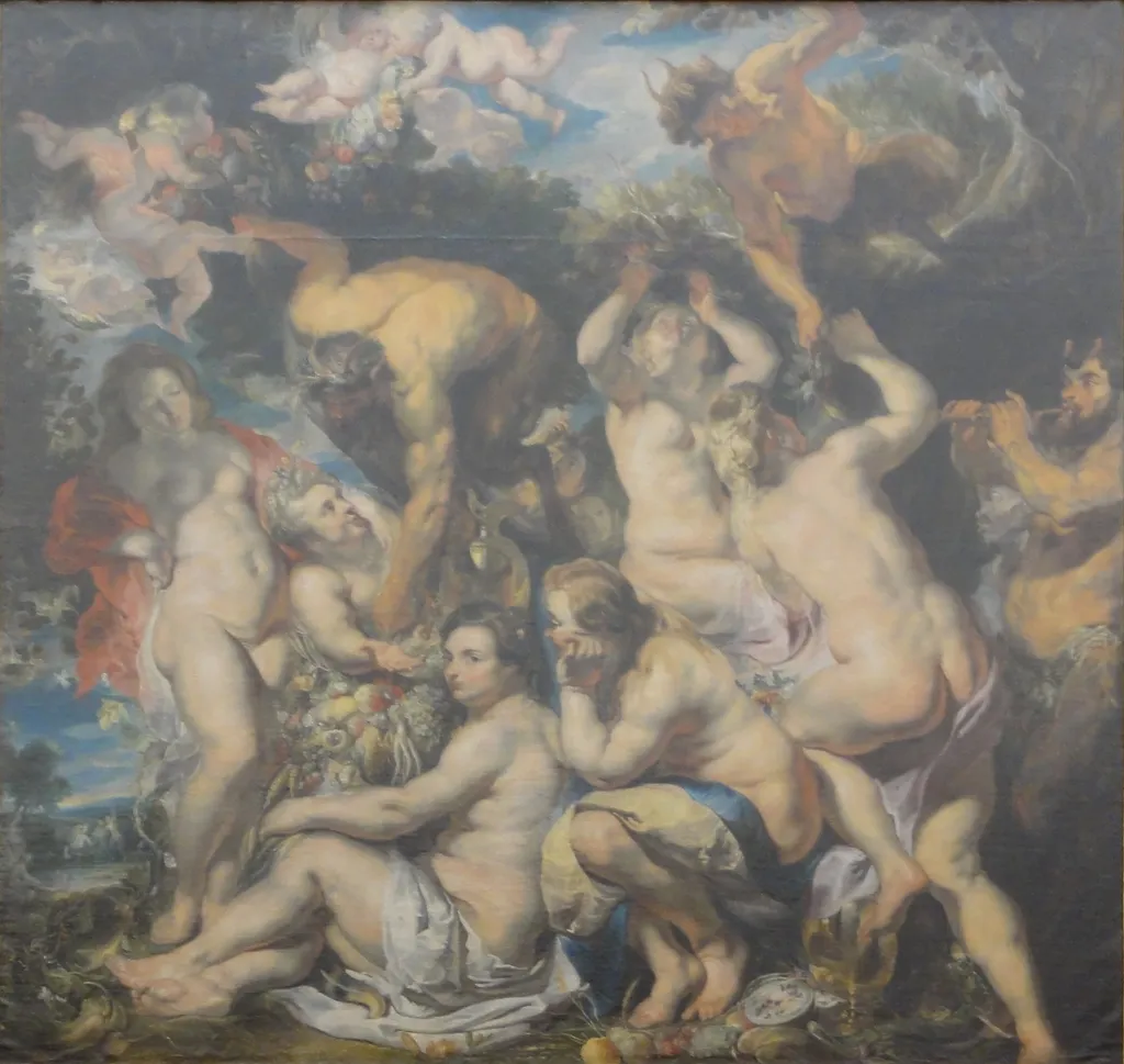 Allegory of fertility, by Jacob Jordaens, unspecified, 1617