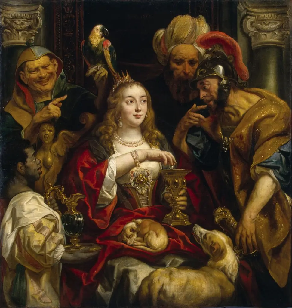 Cleopatra's Feast, by Jacob Jordaens