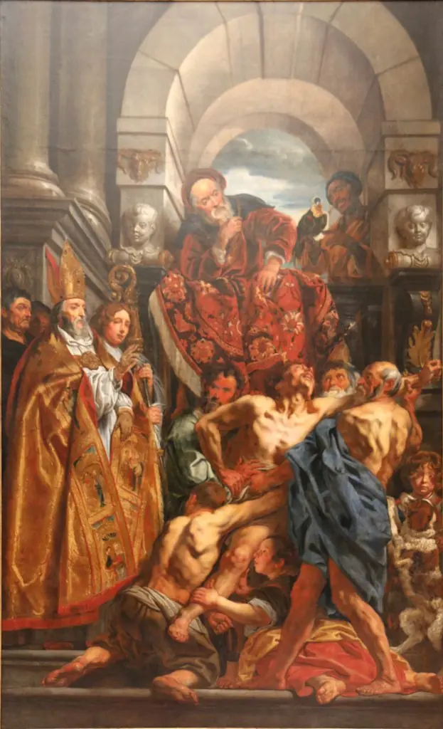De heilige Martinus geneest een bezetene, by Jacob Jordaens