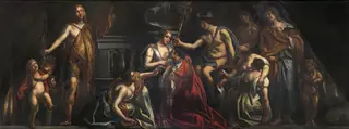 Industry en Trade Promote the Flowering of Art, by Jacob Jordaens, 1660