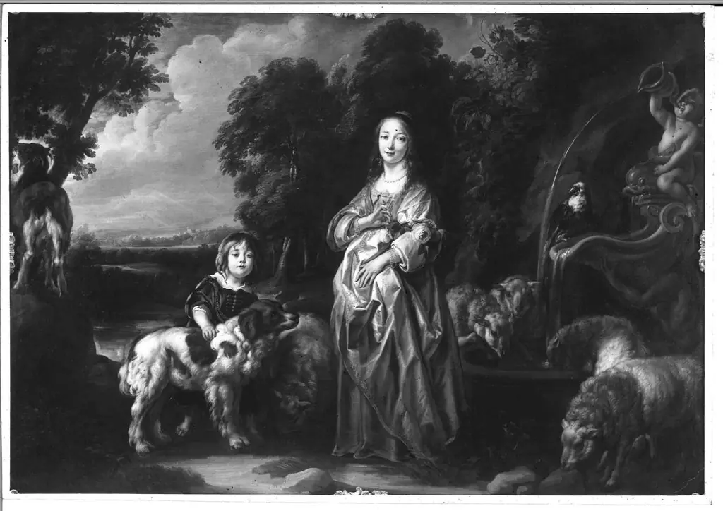 Landschaft mit Figurenstaffage, by Jacob Jordaens