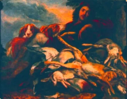 Odihnă după vânătoare, by Jacob Jordaens