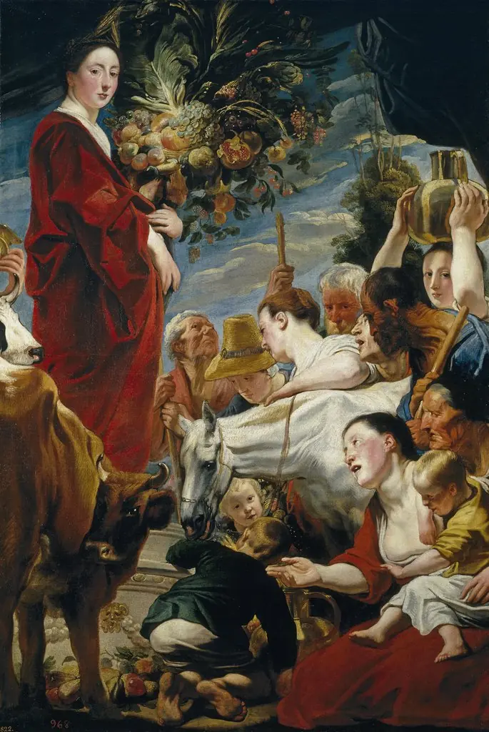 Offering to Ceres, by Jacob Jordaens
