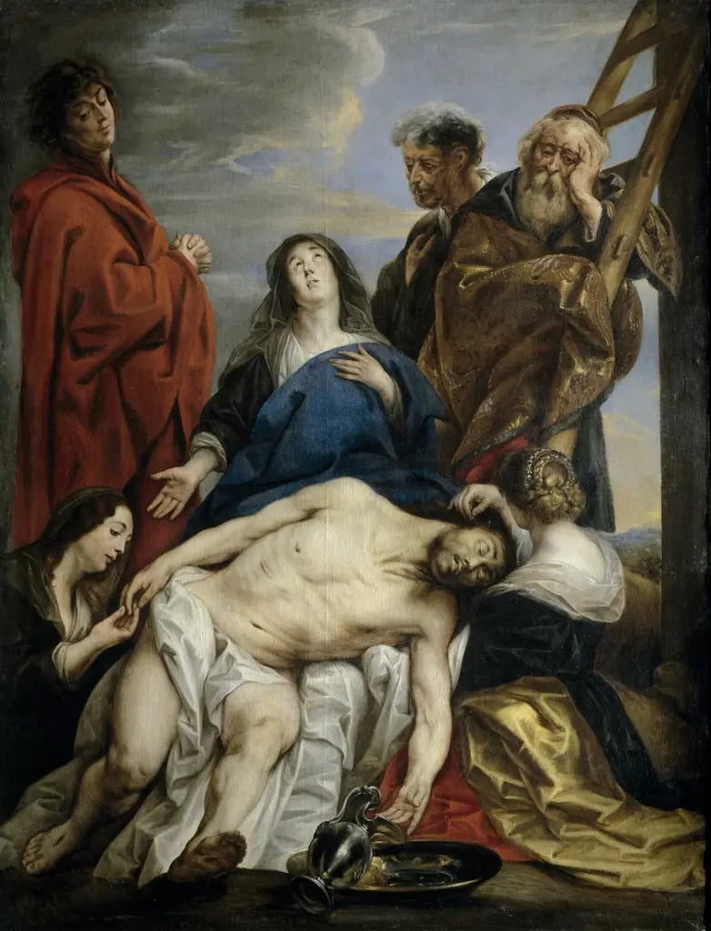 Pietà, by Jacob Jordaens