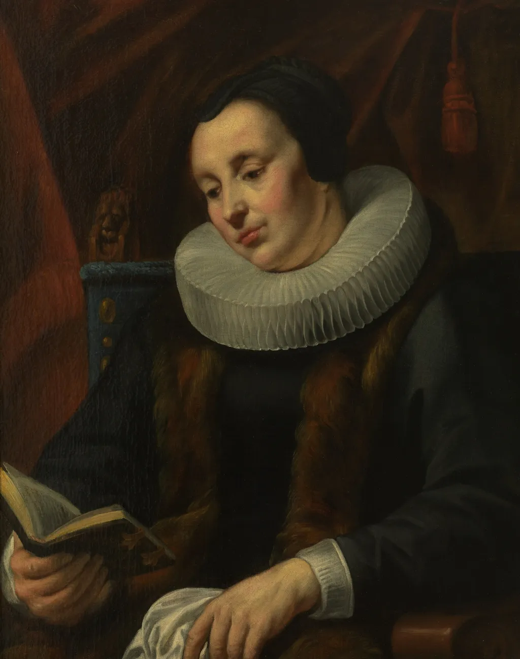 Portrait of a Woman, by Jacob Jordaens, oil, 1640