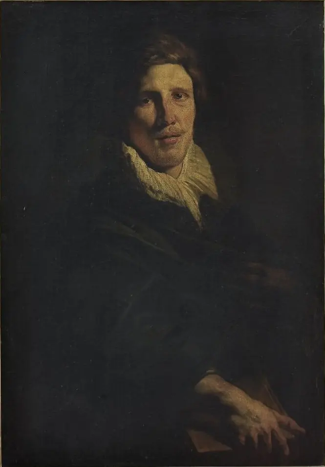 Portrait of a young gentleman, formerly believed to be a self-portrait, by Jacob Jordaens