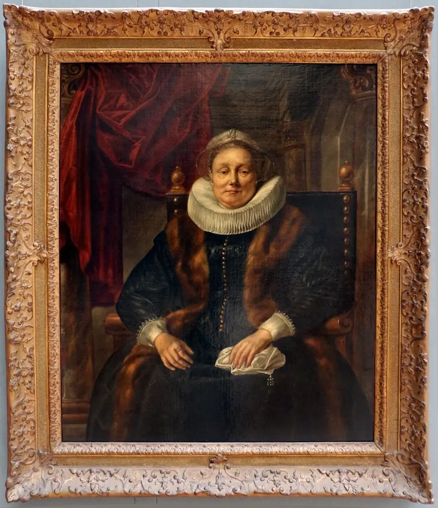 Portrait of an unknown woman, by Jacob Jordaens