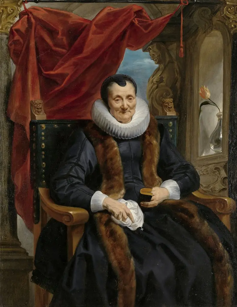Portrait of Magdalena de Cuyper, by Jacob Jordaens