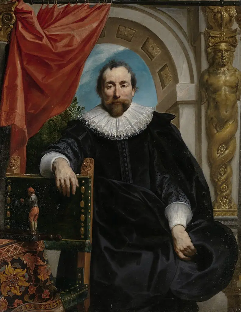 Portrait of Rogier Le Witer (1591-1678), Merchant in Antwerp, by Jacob Jordaens