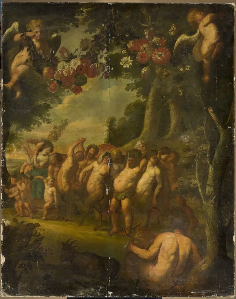 Procession of Bacchus, by Jacob Jordaens