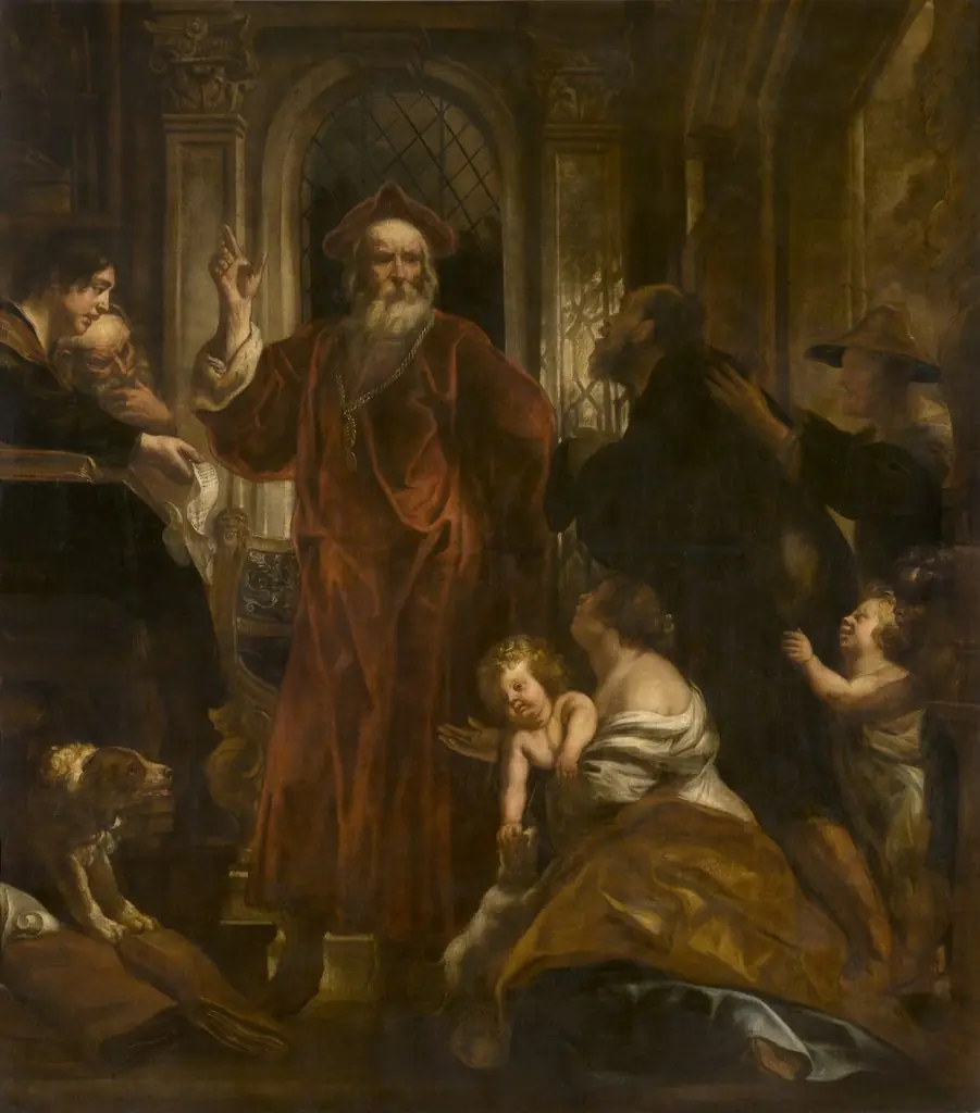 Saint Ivo of Brittany, by Jacob Jordaens