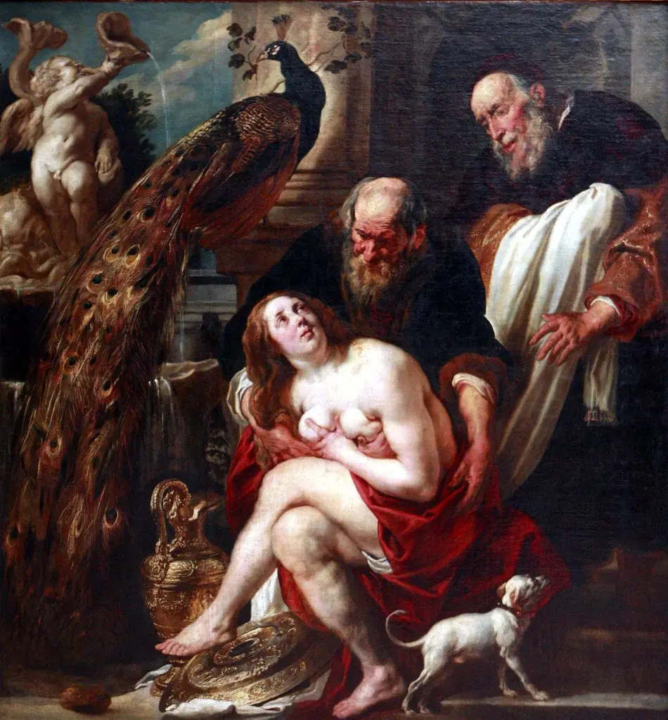 Susanna harassed by the Elders (Daniel 13:1-63), by Jacob Jordaens