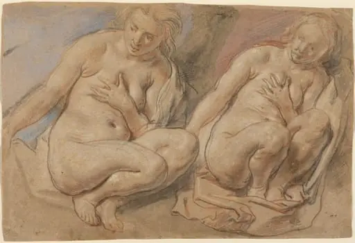 Susannah Crouching, by Jacob Jordaens
