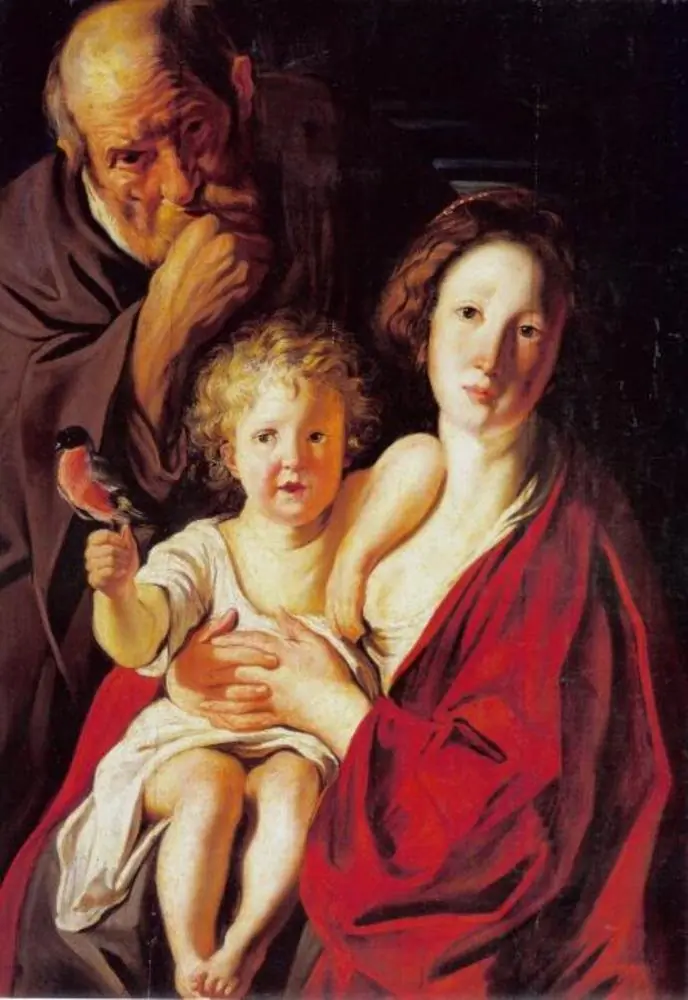 The Holy Family, by Jacob Jordaens